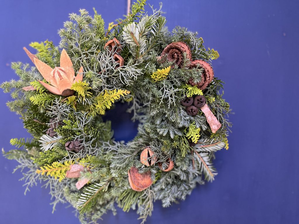 オーガニックな花屋さんのクリスマス＆お正月ワークショップ 2025